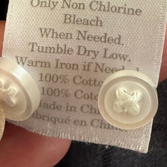 Everlane Men's Blue 100% Cotton Button Down Flannel Shirt Long Sleeve Medium - Picture 5 of 5